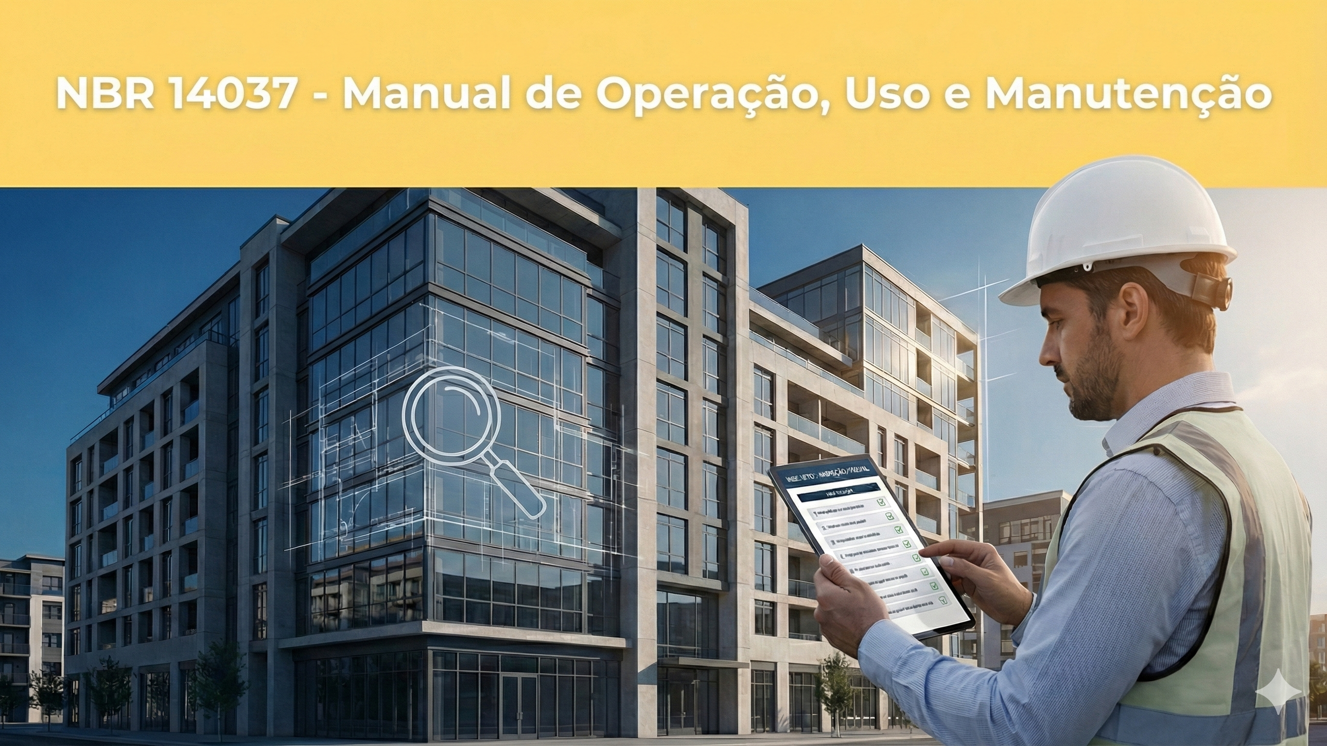 NBR 14037 - Manual de Opera��o, Uso e Manuten��o