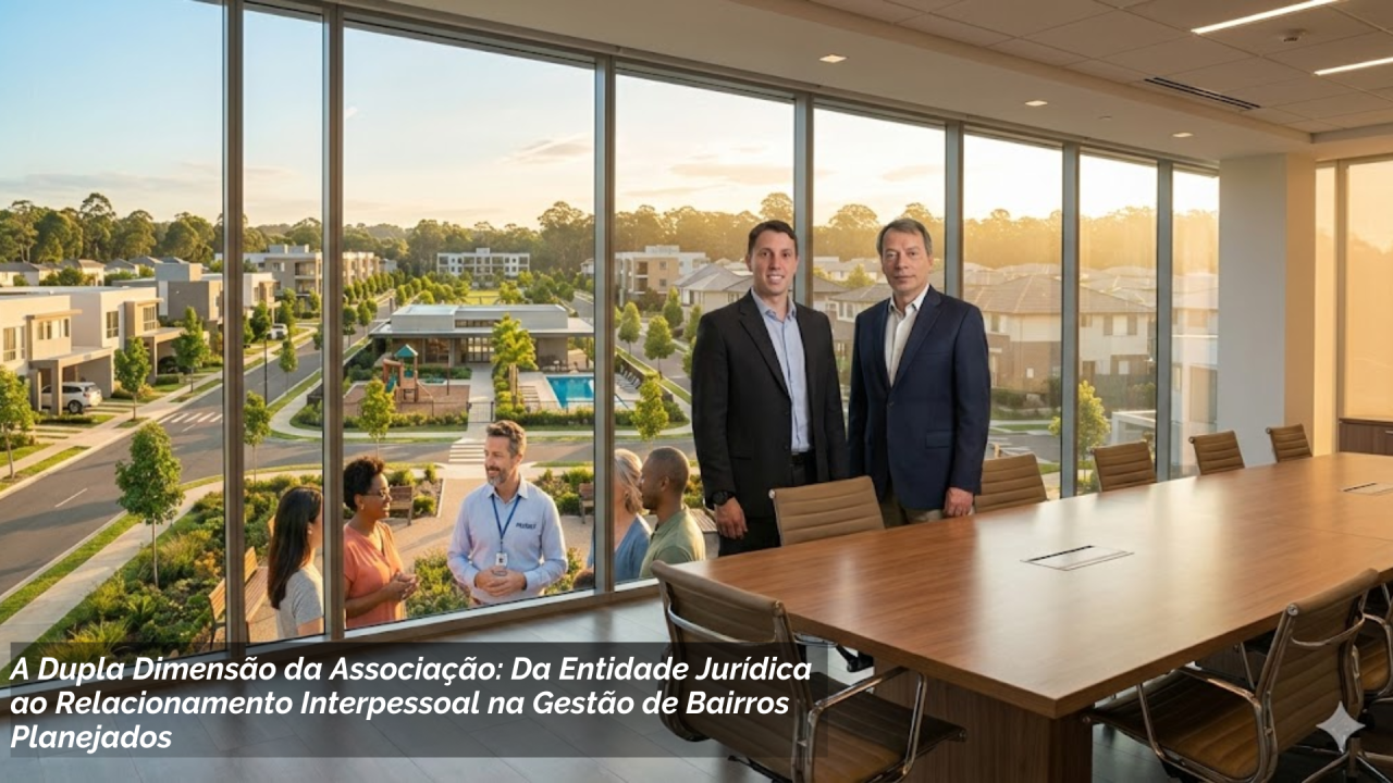 Da Entidade Jurídica ao Relacionamento Interpessoal na Gestão de Bairr